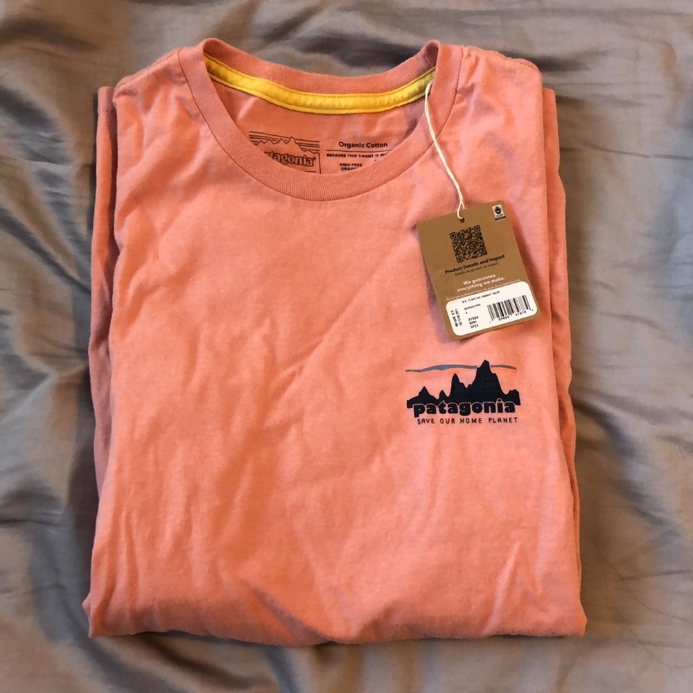 ‘73 Skyline Organic tshirt Sunfade Pink